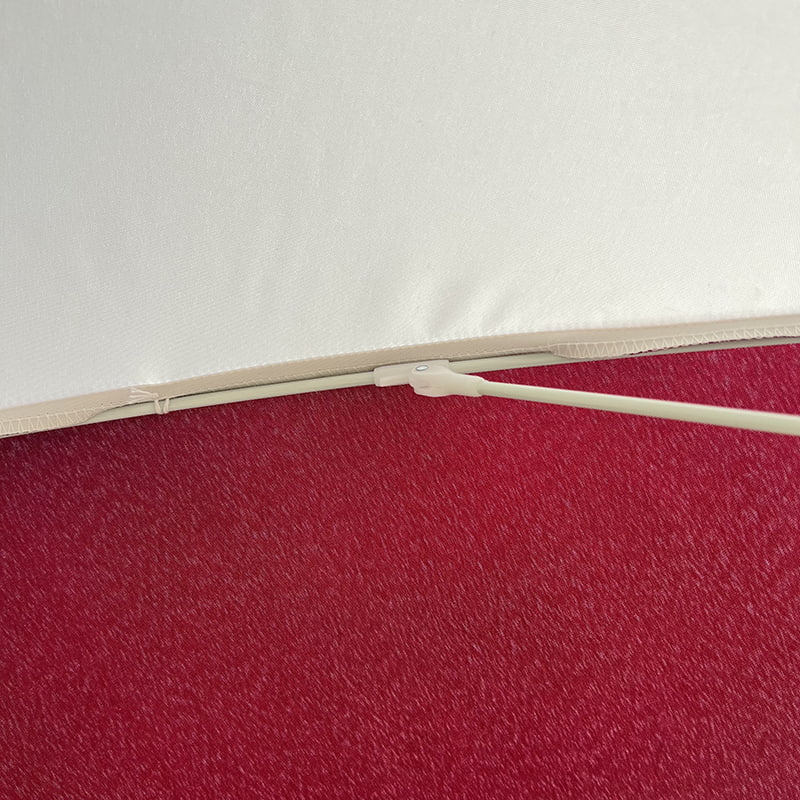 Cadru din fibră 2M, arbore ușor din aluminiu, umbrelă de soare obișnuită.