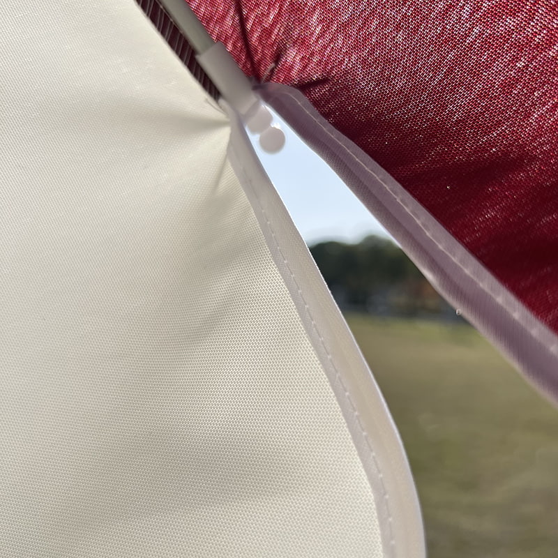 Cadru din fibră 2M, arbore ușor din aluminiu, umbrelă de soare obișnuită.