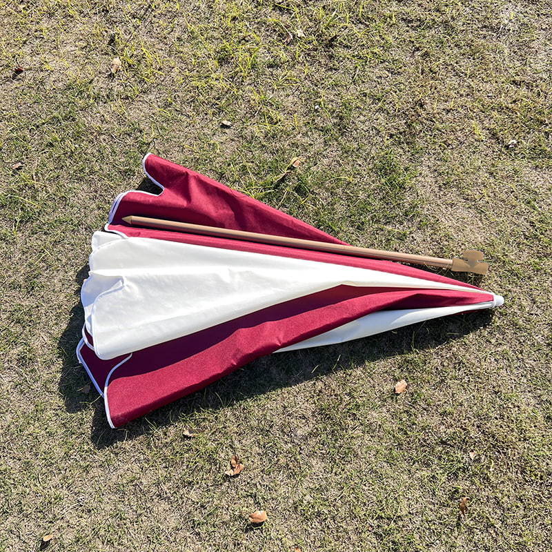 Cadru din fibră 2M, arbore ușor din aluminiu, umbrelă de soare obișnuită.