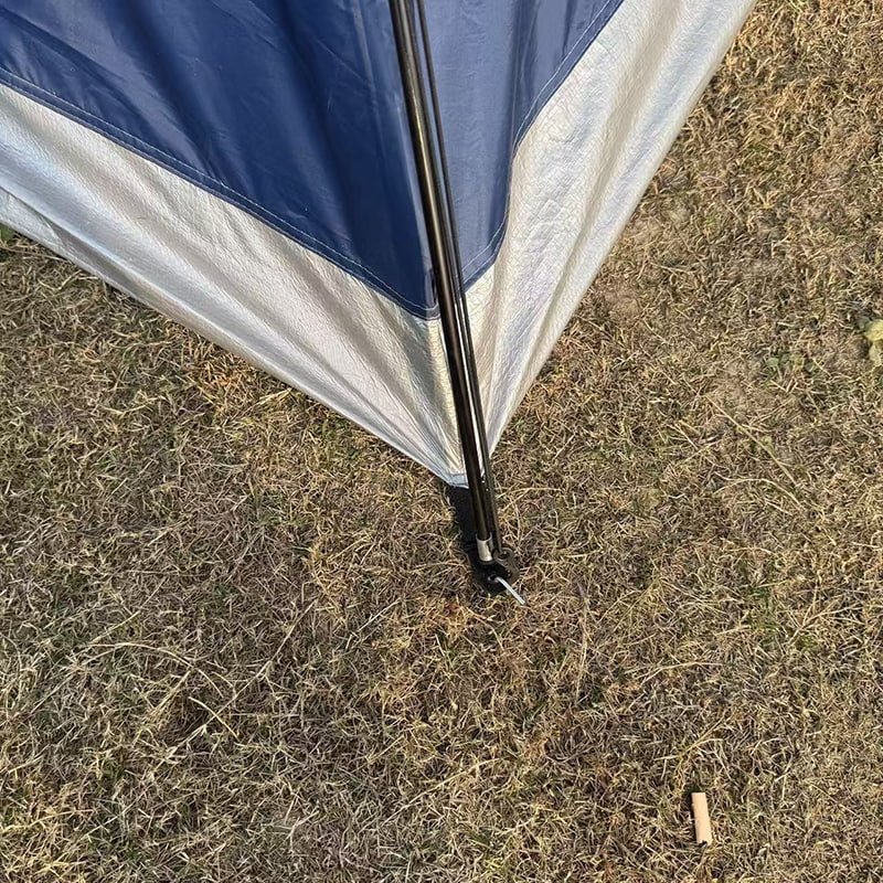 Cort de camping în formă de cupolă, ușor de instalat, pentru 3/4/6/8 persoane