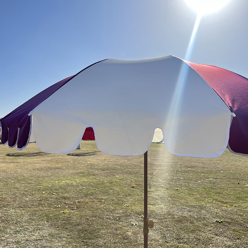 Cadru din fibră 2M, arbore ușor din aluminiu, umbrelă de soare obișnuită.