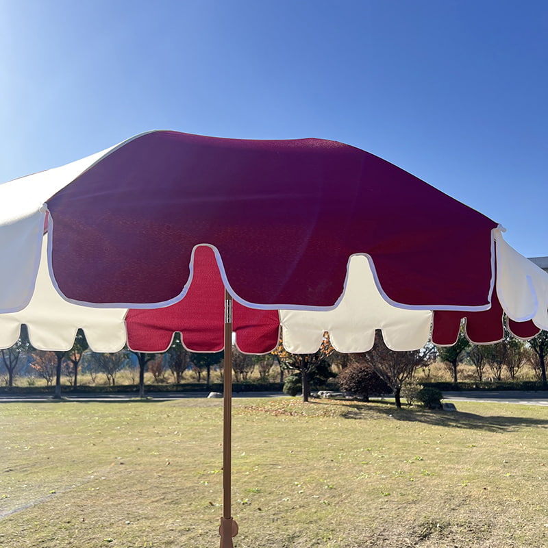 Cadru din fibră 2M, arbore ușor din aluminiu, umbrelă de soare obișnuită.