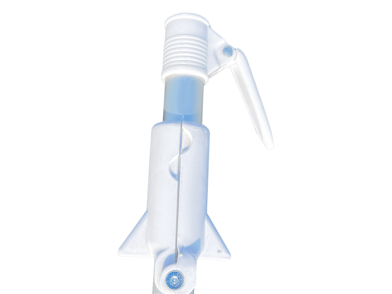 Umbrelă de plajă decorativă cu 2 nervuri de 2,8*2,4 m