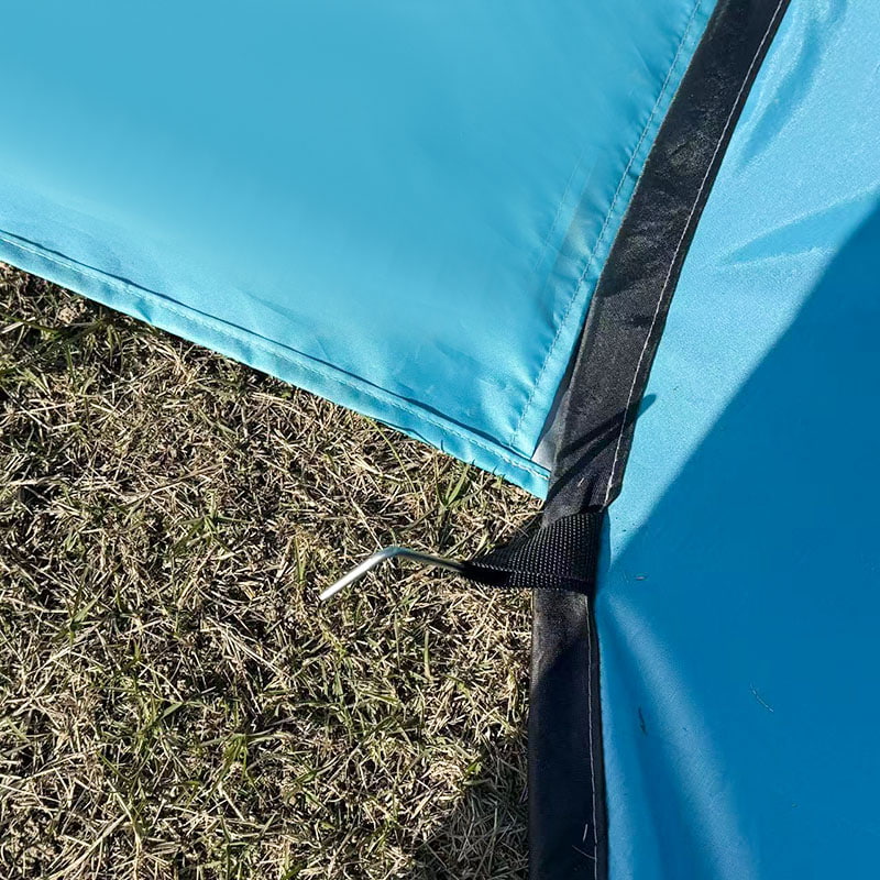 Cort de plajă portabil cu instalare rapidă pentru mai multe persoane