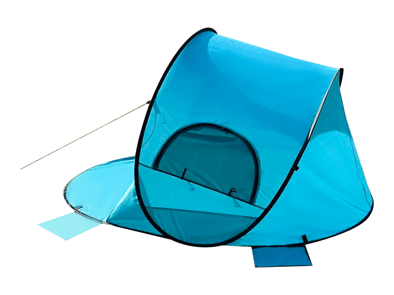 Cort de plajă portabil cu instalare rapidă pentru mai multe persoane