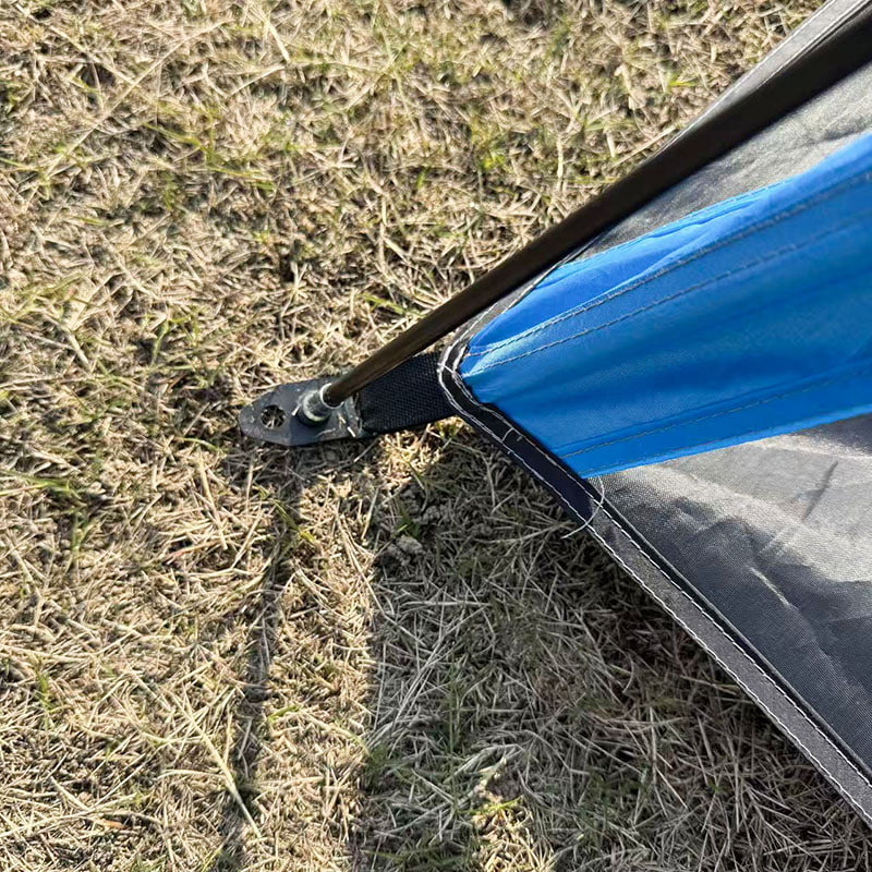 Cort de plajă ușor, ventilat pe trei părți