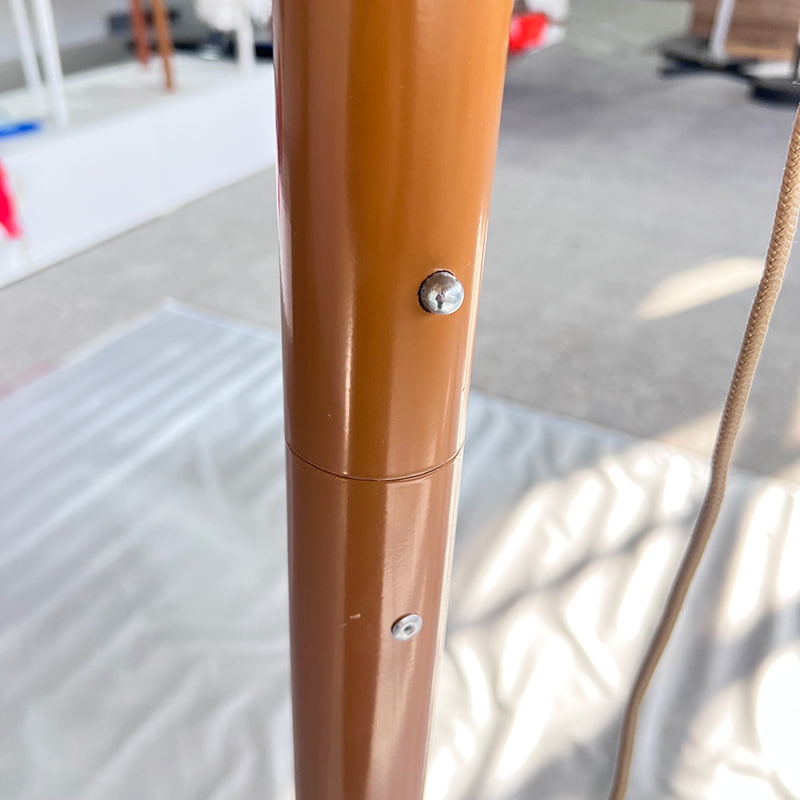 Umbrelă de terasă cu paie de 3 metri