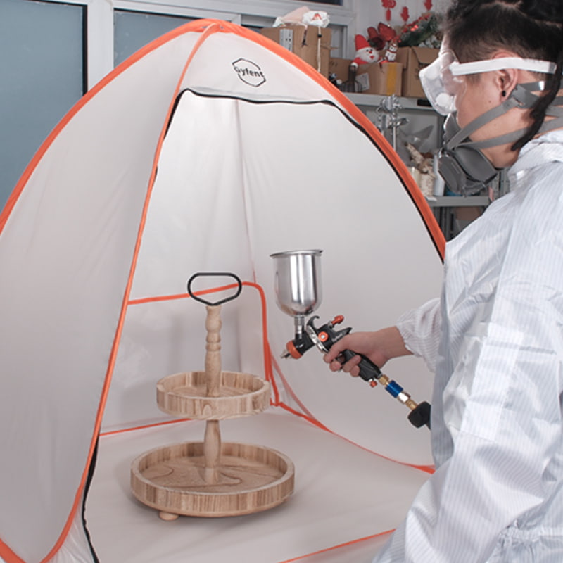 Cort de depozitare cu spray portabil de tip pop-up rezistent la ploaie