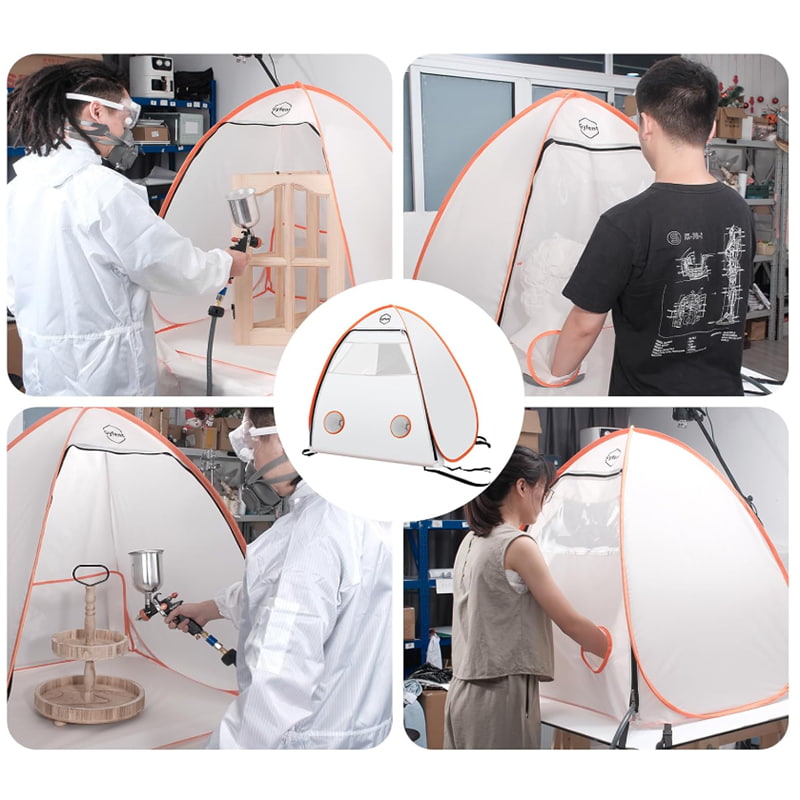 Cort de depozitare cu spray portabil de tip pop-up rezistent la ploaie