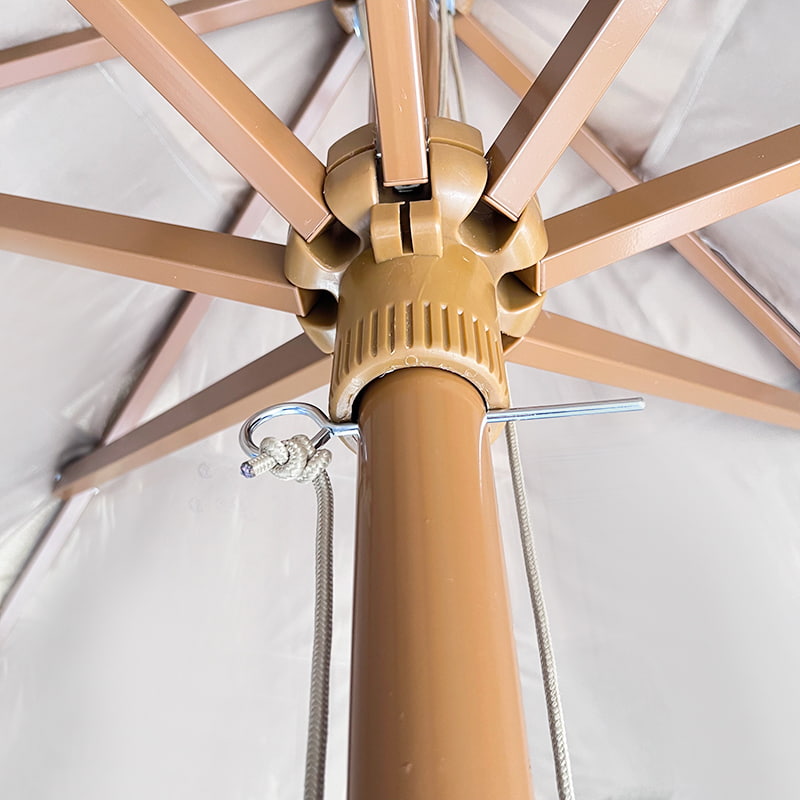 Umbrelă de terasă cu paie de 3 metri