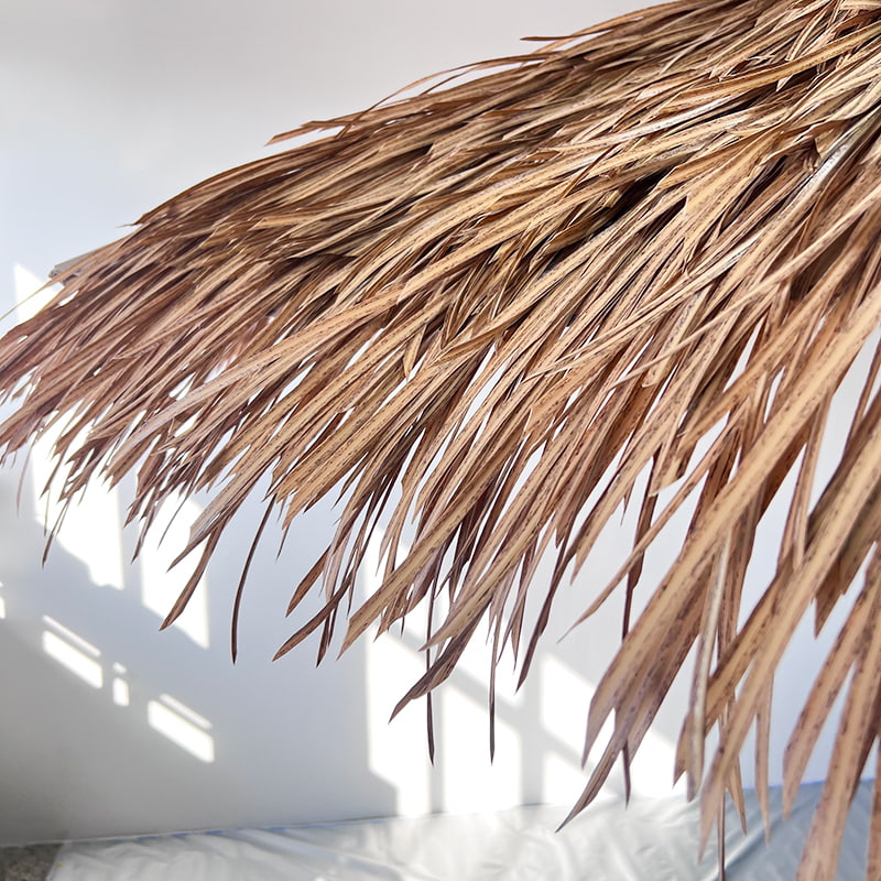 Umbrelă de terasă cu paie de 3 metri