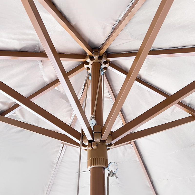 Umbrelă de terasă cu paie de 3 metri