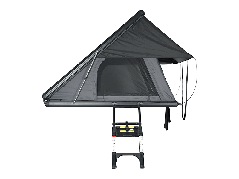 Cort de camping pe acoperiș cu scară Cort de camping pe acoperiș cu scară