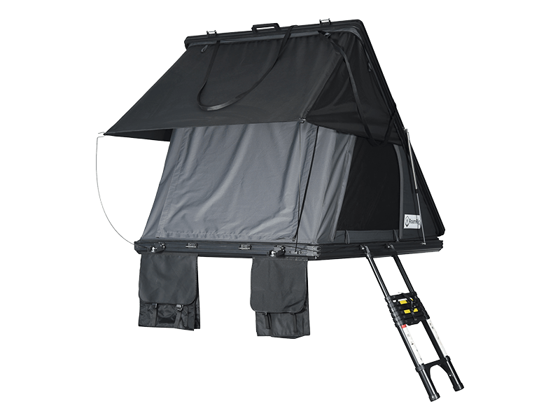 Cort de camping pe acoperiș cu scară Cort de camping pe acoperiș cu scară