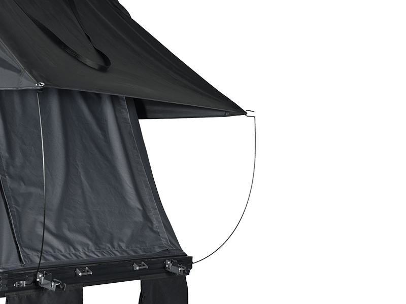Cort de camping pe acoperiș cu scară Cort de camping pe acoperiș cu scară