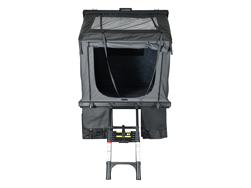 Cort de camping pe acoperiș cu scară Cort de camping pe acoperiș cu scară
