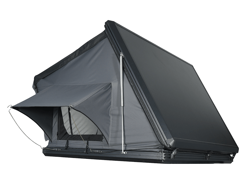 Cort de camping pe acoperiș cu scară Cort de camping pe acoperiș cu scară