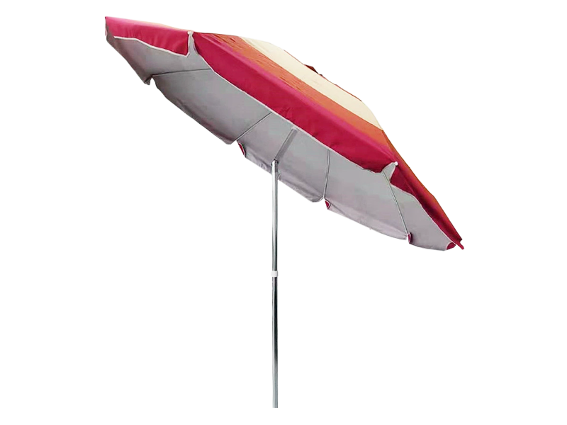 Umbrelă de exterior poliester argintiu 220 cm