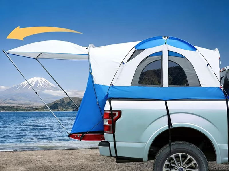 Cort de pescuit si camping pentru pat camioneta Cort de pescuit si camping pentru pat camioneta