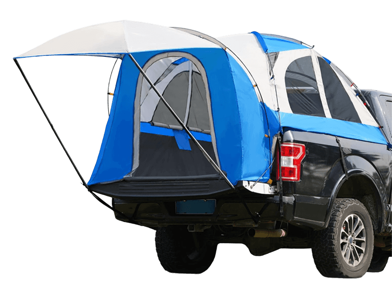 Cort de pescuit si camping pentru pat camioneta